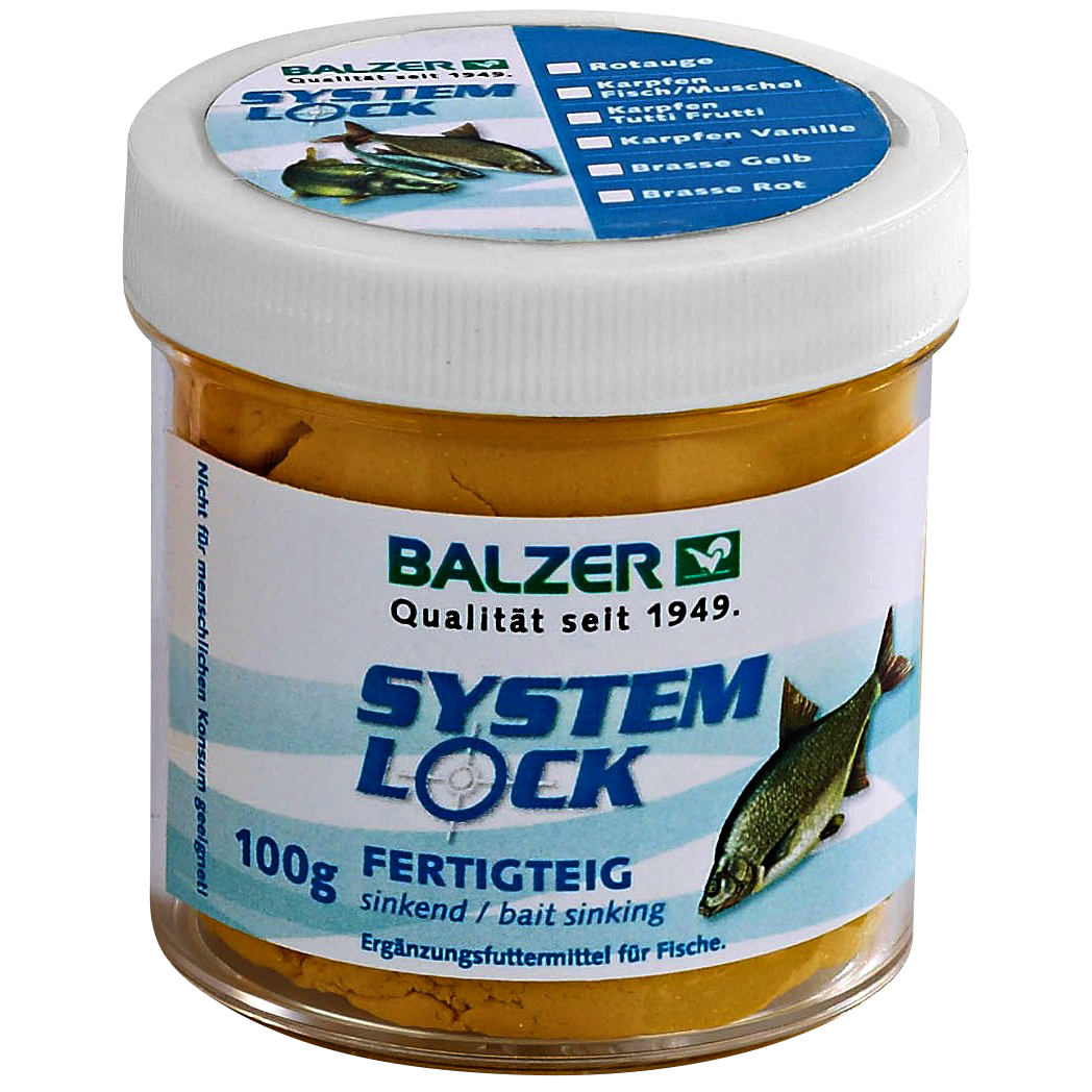 Balzer Fertigteig System Lock (Brasse gelb)