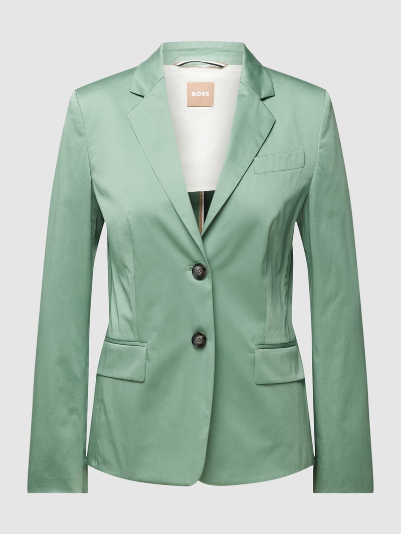 Blazer mit Pattentaschen Modell 'Jetida' in mint