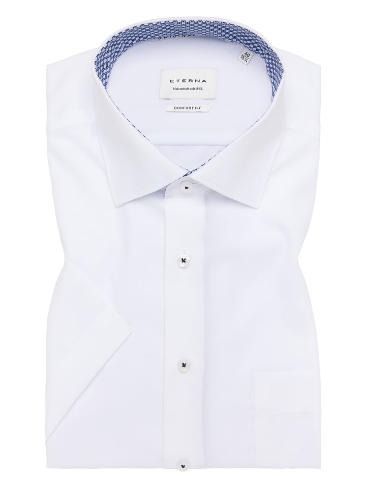 Eterna Hemd COMFORT FIT in weiß günstig kaufen