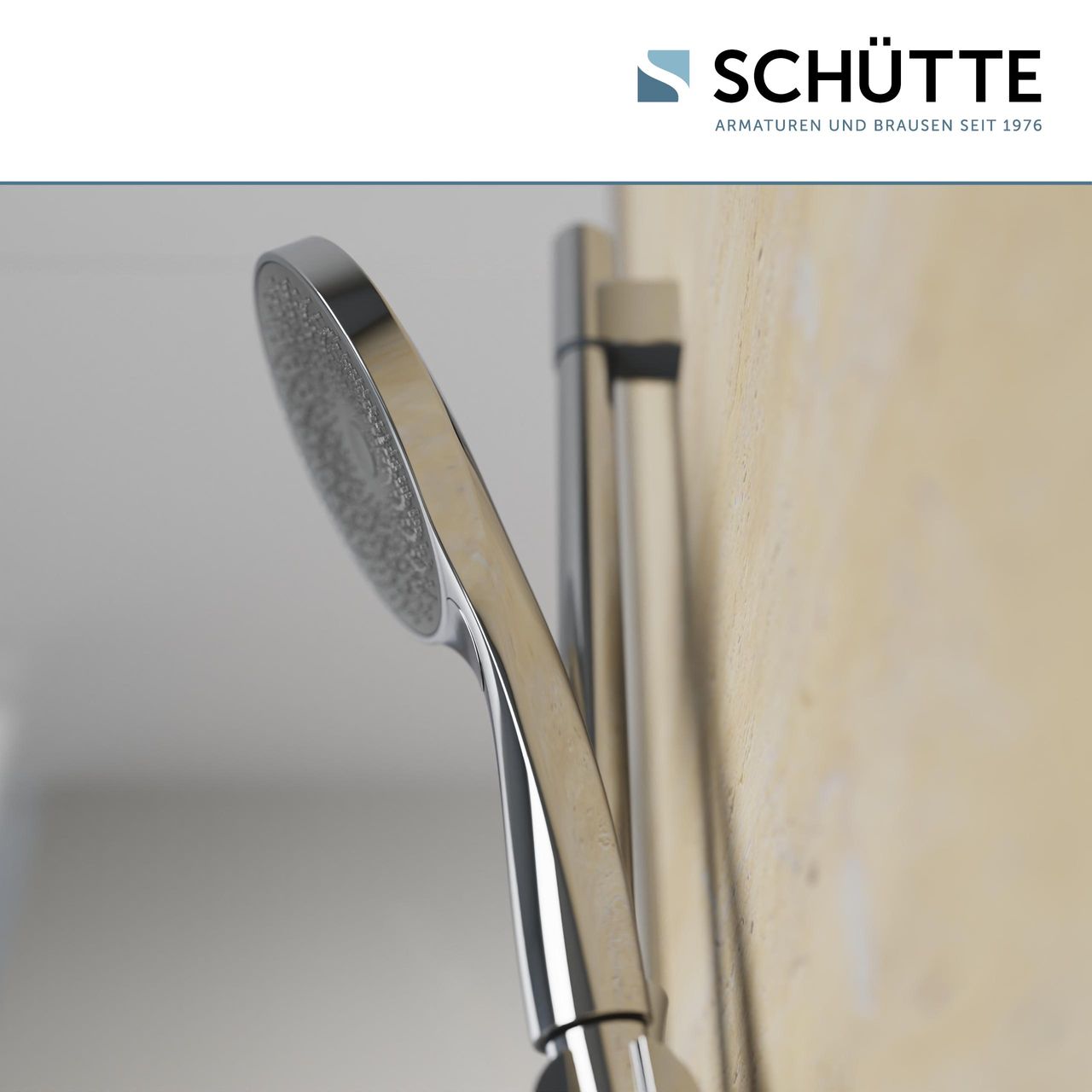 Schütte CAPRI Stangenbrauseset, Chrom