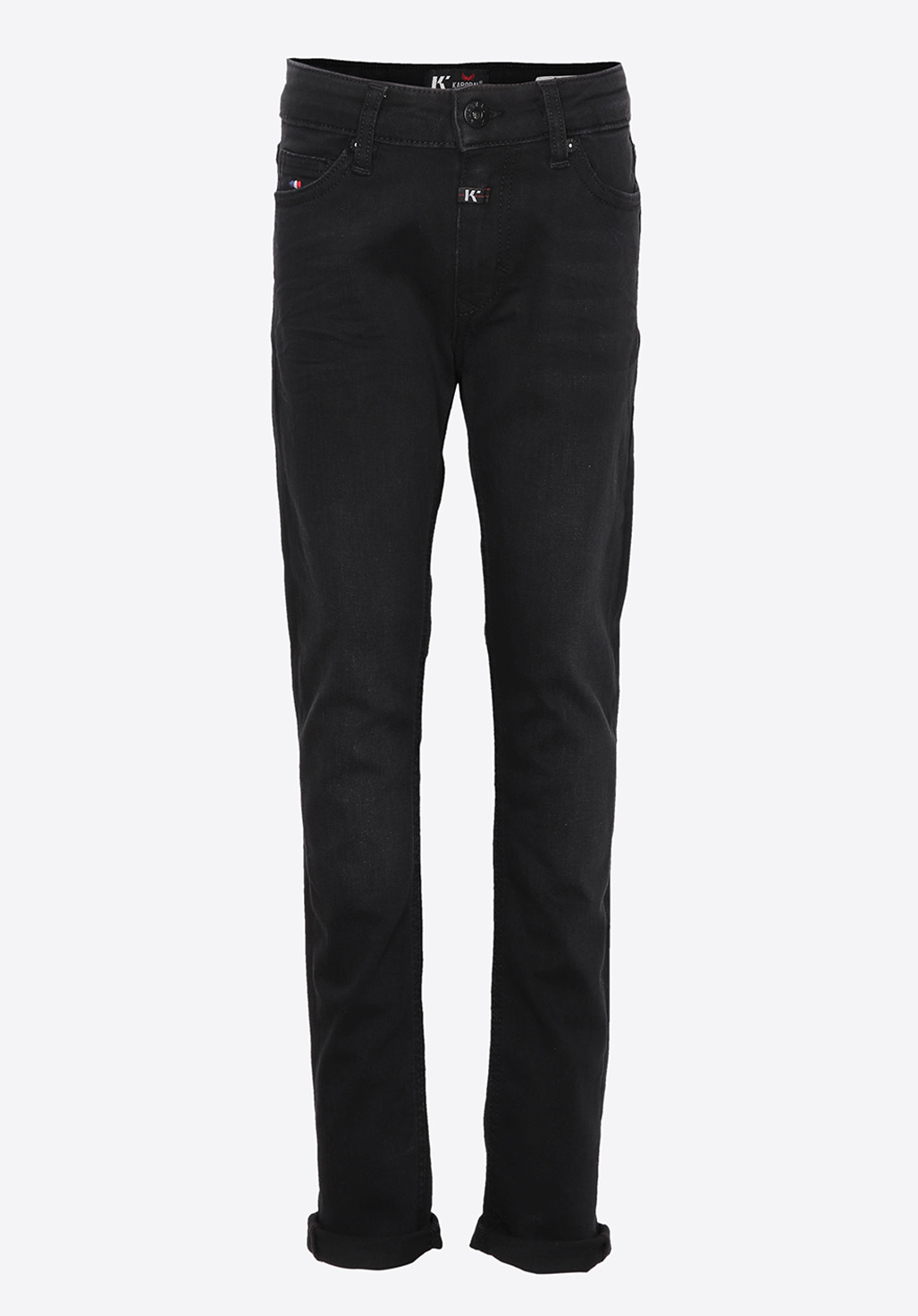 VOZ    Jean skinny Garçon noir délavé