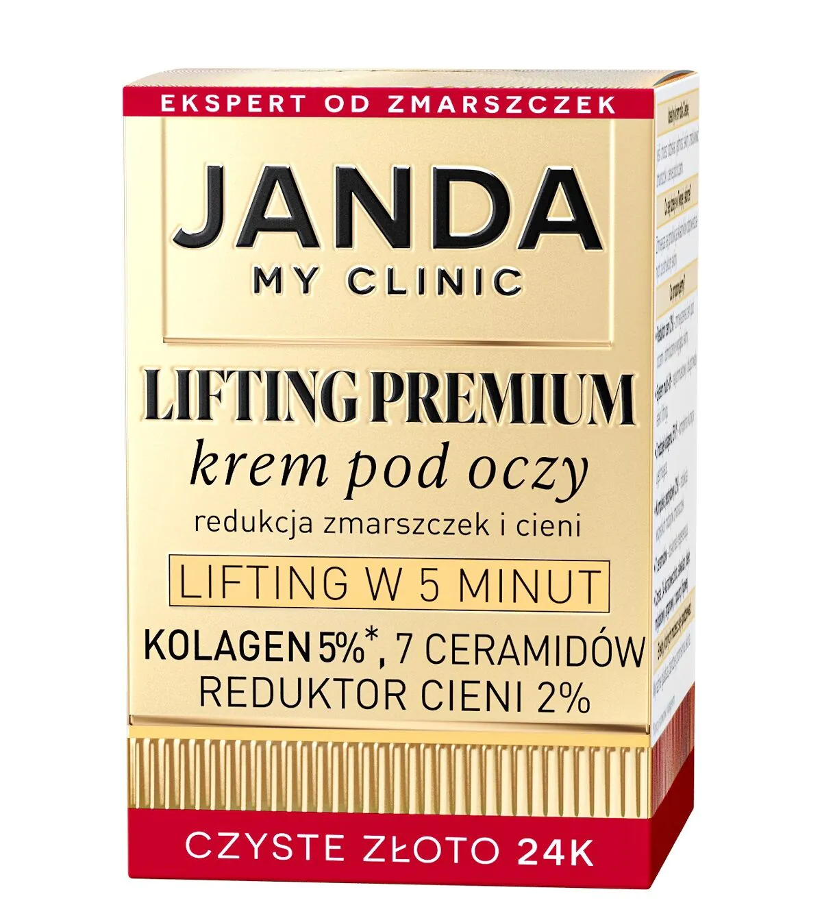 Janda My Clinic Lifting Premium akių kremas