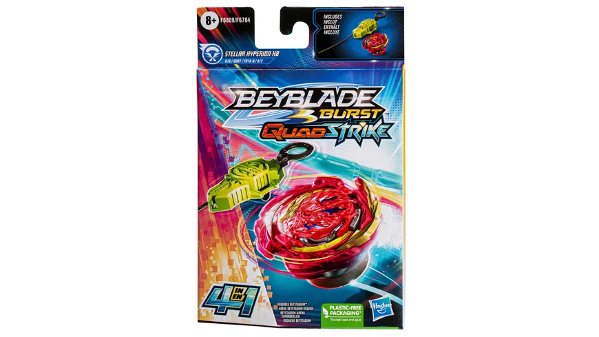 Hasbro - Beyblade Burst QuadStrike Starter Pack, 1 Stück, sortiert