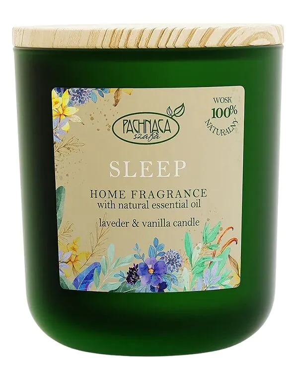 Kvapioji žvakė „Scented Wardrobe Sleep“ – levandų ir vanilės skonio (100 % sojų vaškas)