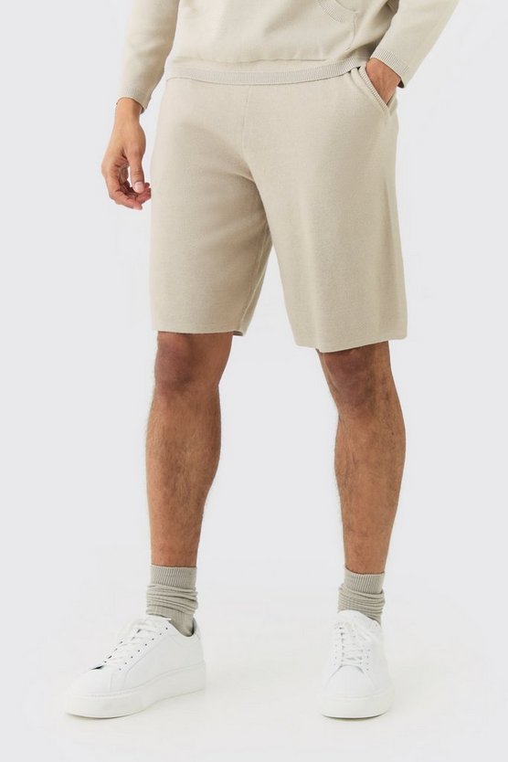 Lockere, mittellange Shorts
