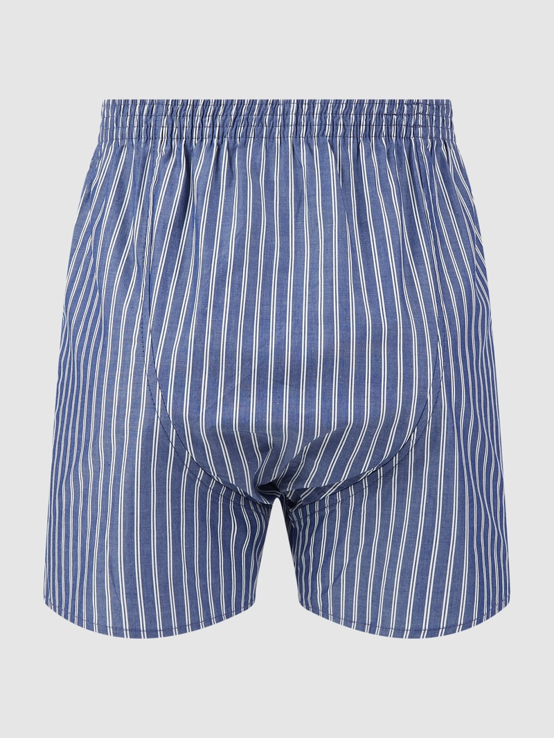 Boxershorts aus Baumwolle in bleu