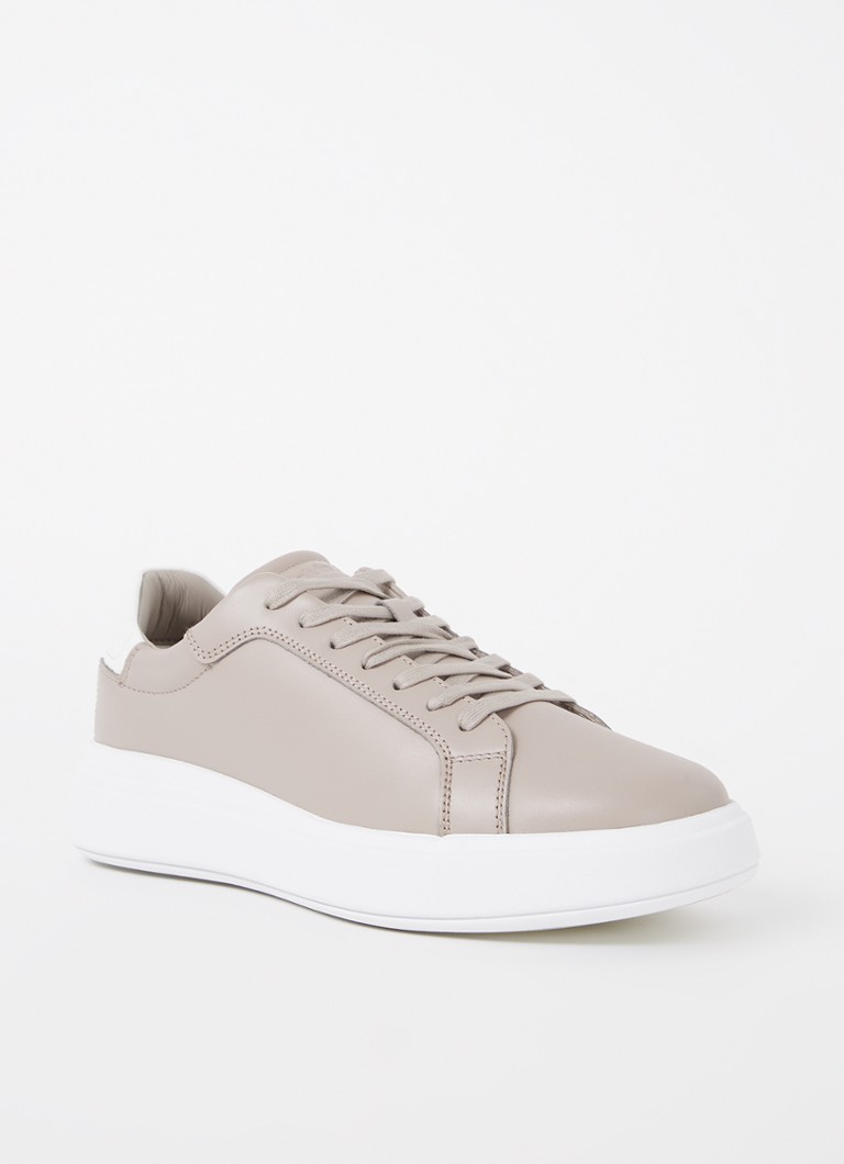 Sneakers in pelle Calvin Klein