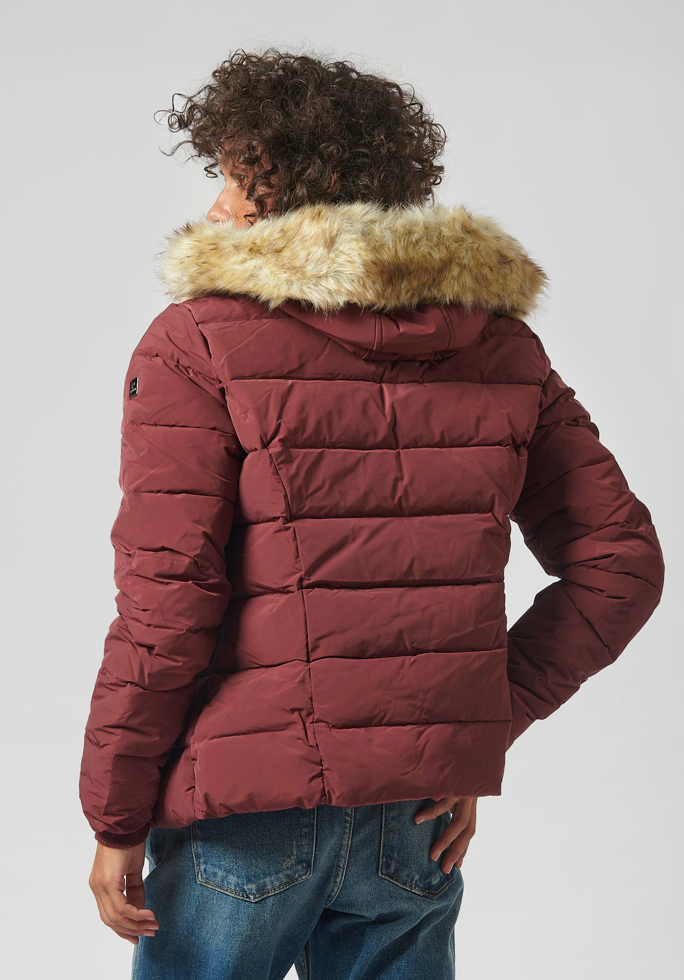 DIBBY  Doudoune bordeaux femme