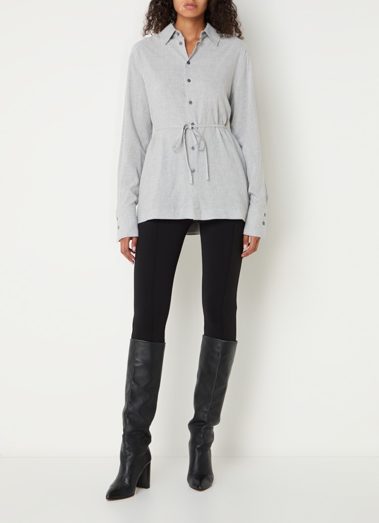 Vanilia  Blouse met strikceintuur
