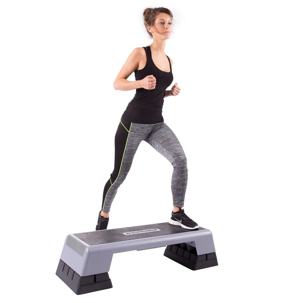 Sport-Thieme Stepper Aerobic-Stepper Classic, 3-fach in der Höhe verstellbar - für jeden Trainingsstand