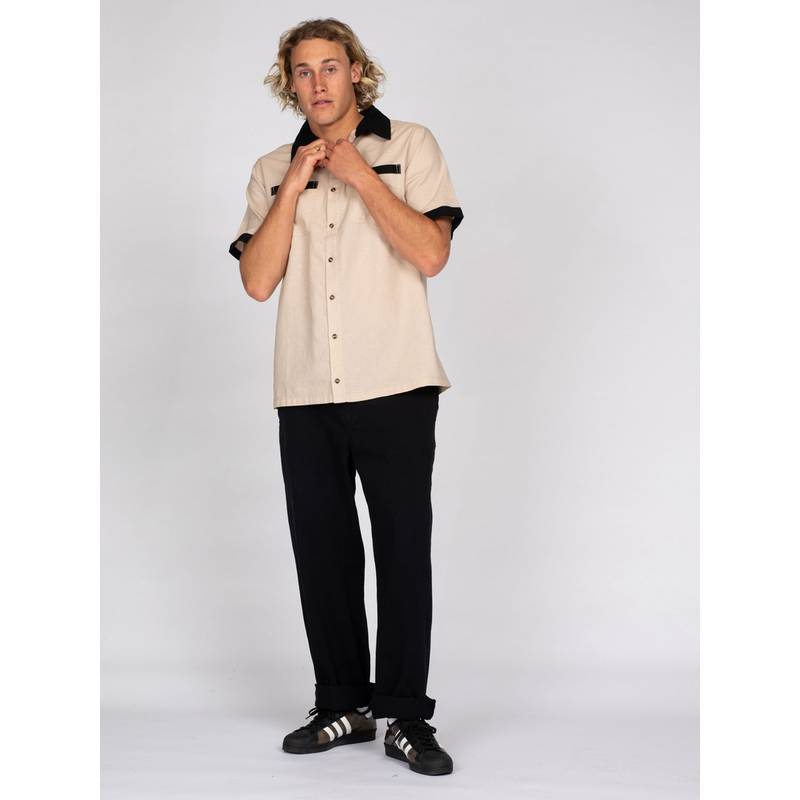 RUSTY TRUCK STOP SHORT SLEEVE SHIRT Kurzarmhemd Herren