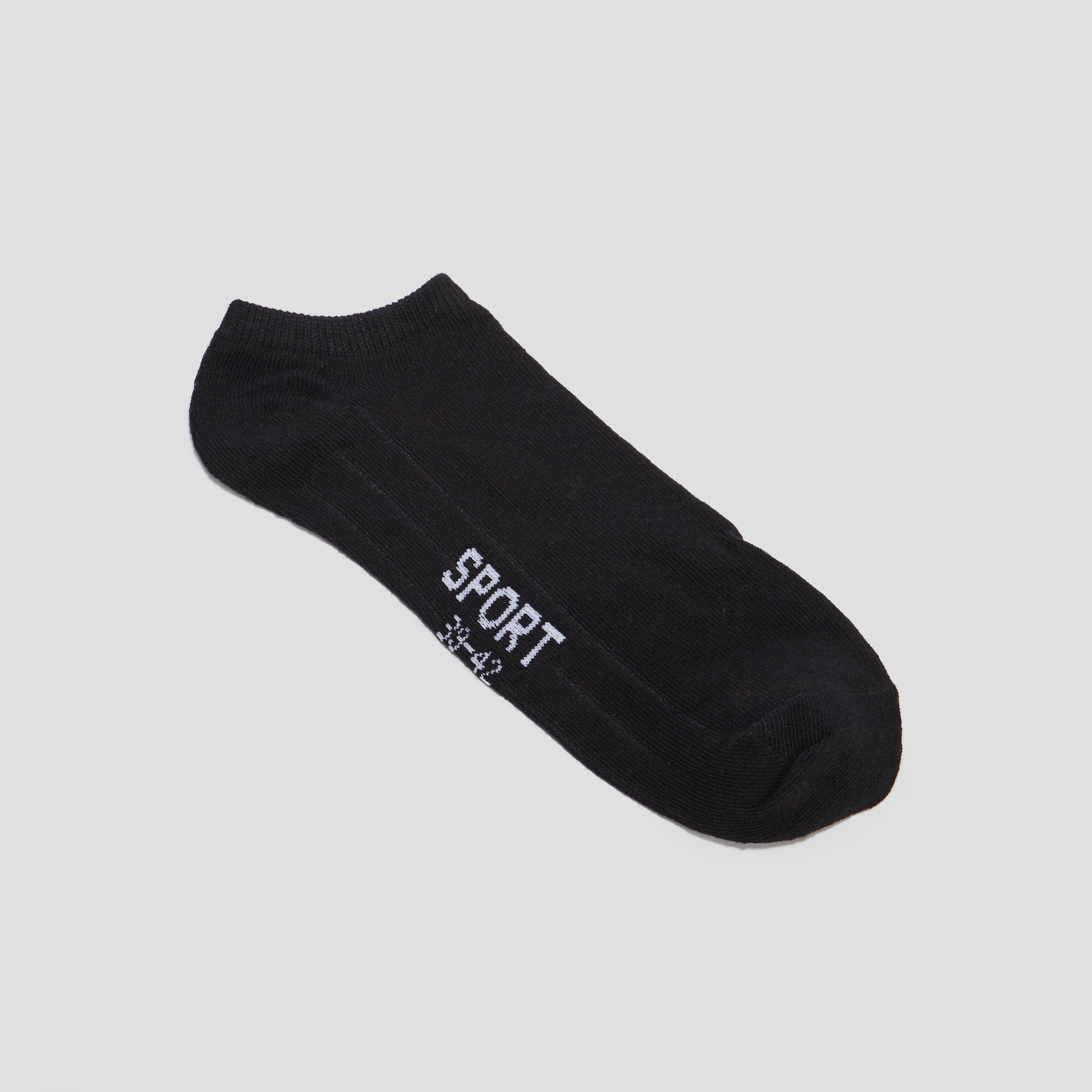 Lot 5 paires de socquettes noir homme | La Halle