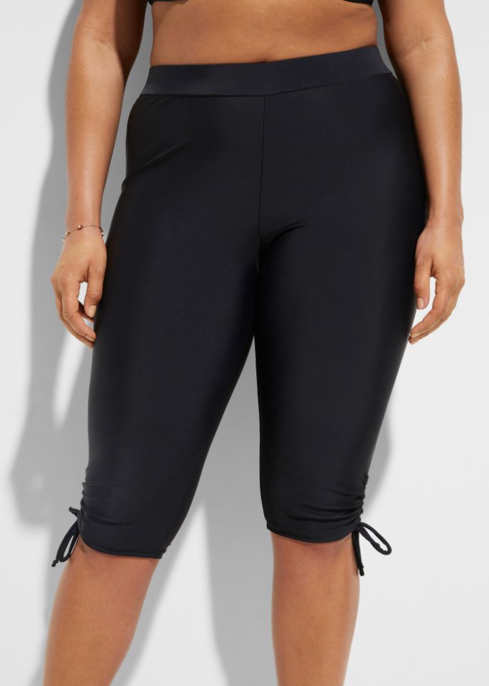 Badecaprihose aus recyceltem Polyamid