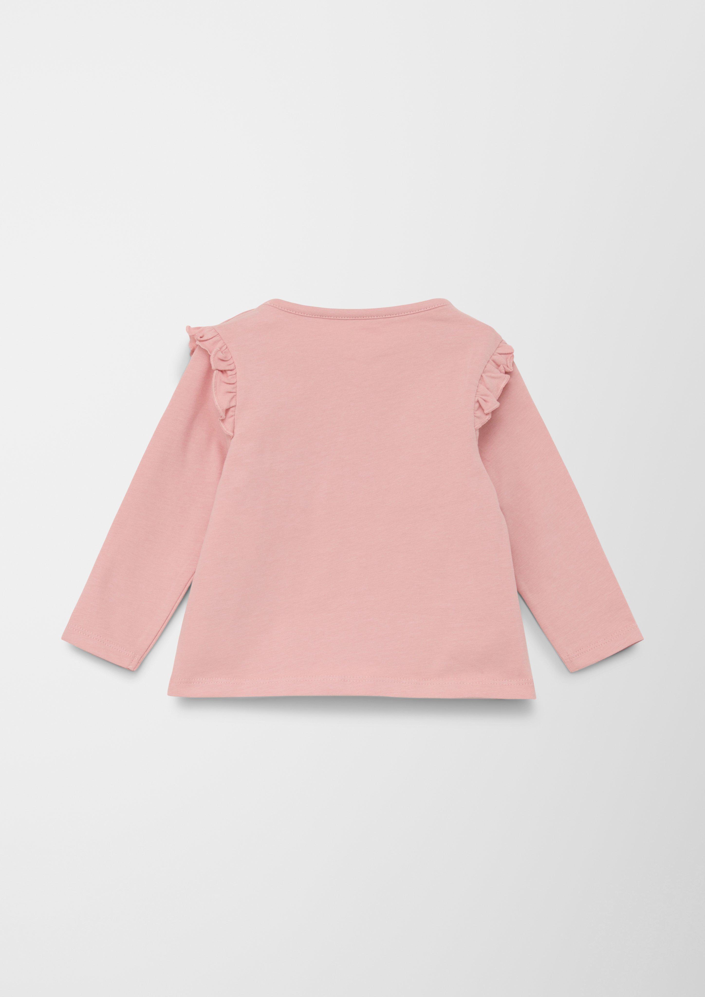 Longsleeve mit Rüschen  2128760-4257
