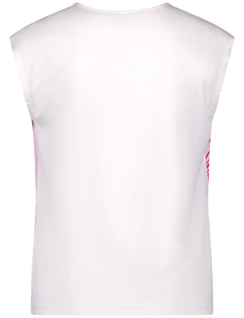 Shirt mit Satin-Front
