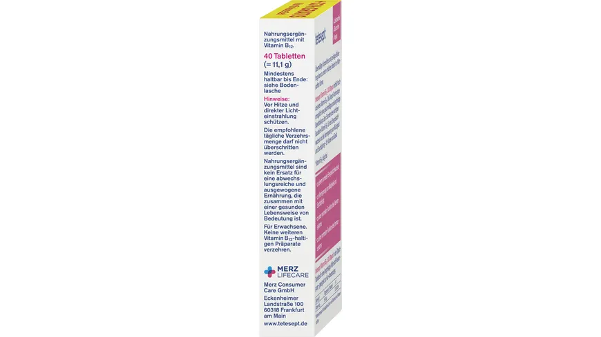 tetesept Vitamin B12 Depot 500µg
