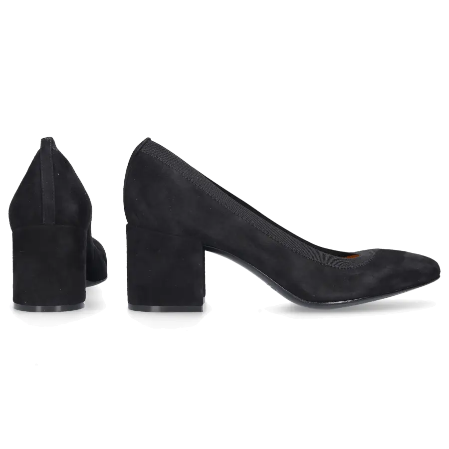 Truman's - Pumps 2333 Veloursleder - schwarz