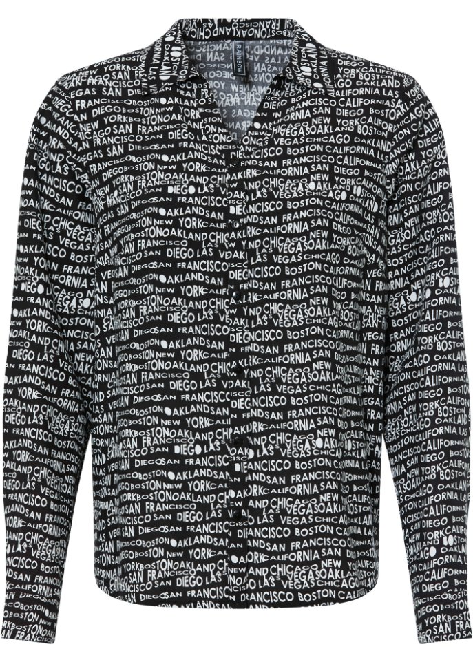 Longbluse aus nachhaltiger Viskose