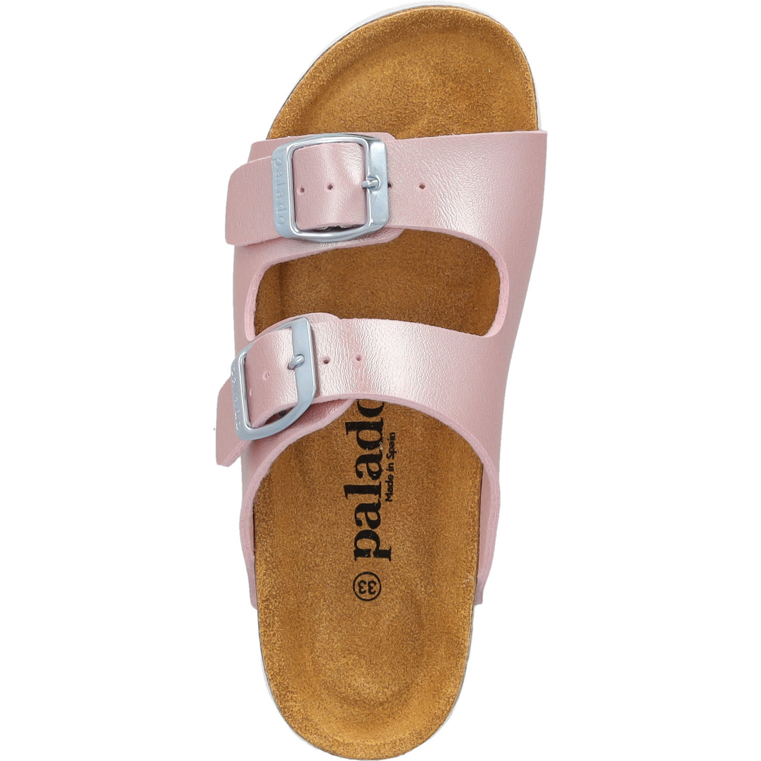 Palado Kids Korfu G Metallic, Pantoletten, Kinder, Rosa