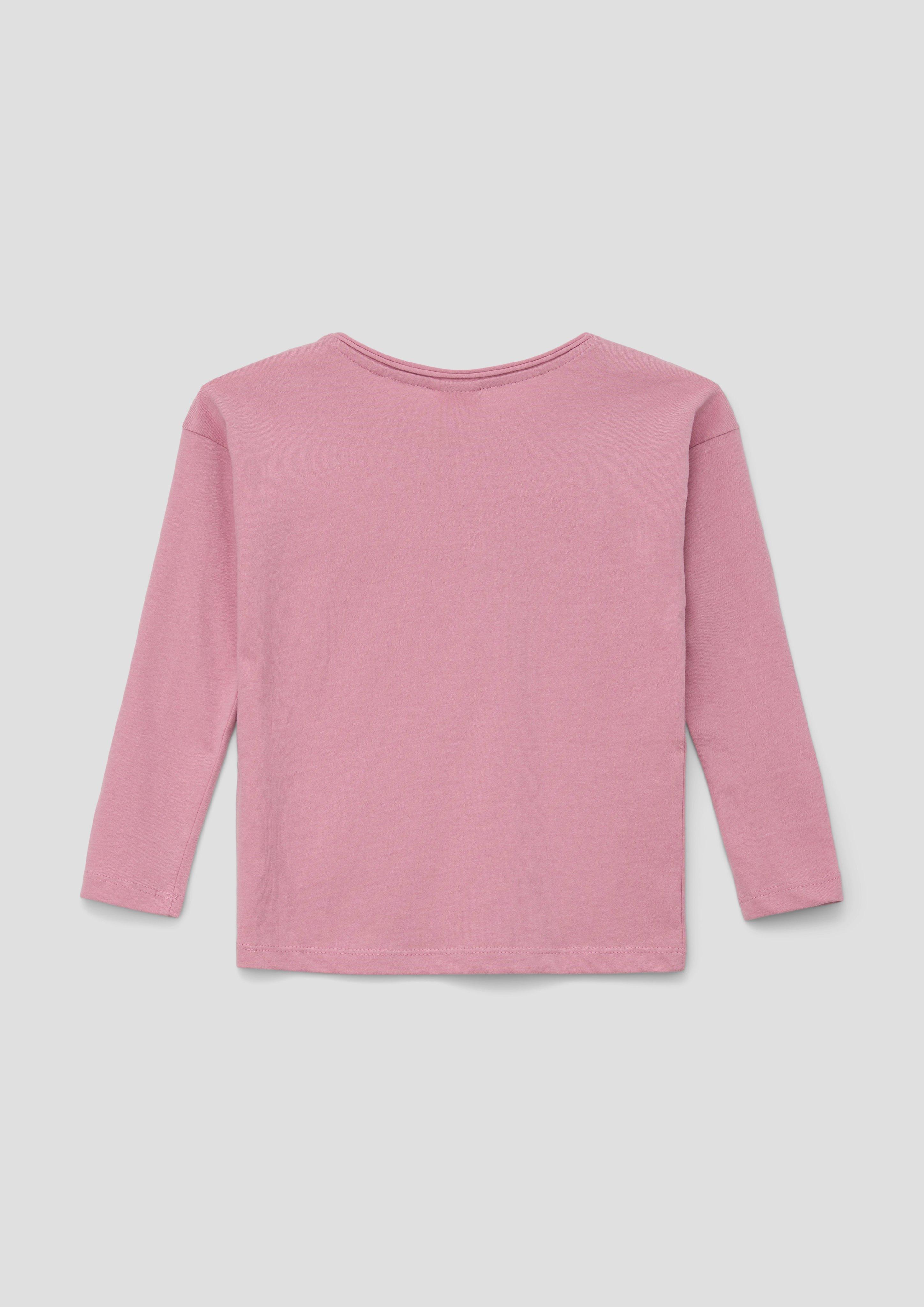 Longsleeve mit Glitzer-Print  2133804-4350
