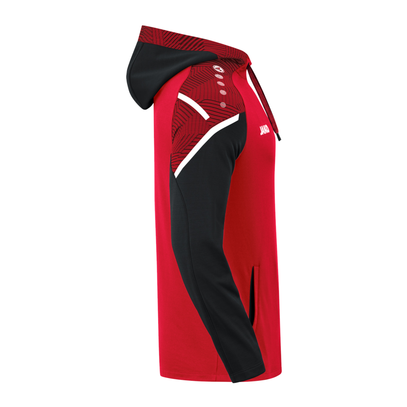 JAKO Performance Hoody Rot Schwarz F101