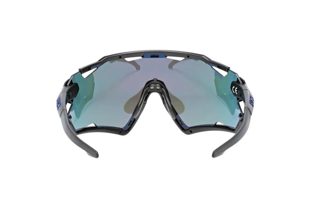 Uvex Sportstyle 228 Black Matt / Mirror Blue