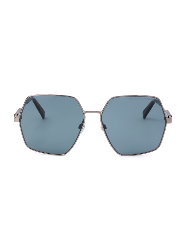 Marc Jacobs Damen-Sonnenbrille in Silber/ Blau günstig kaufen 59