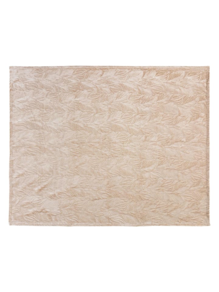 Atmosphera Créateur d'intérieur Kuscheldecke in beige günstig kaufen onesize