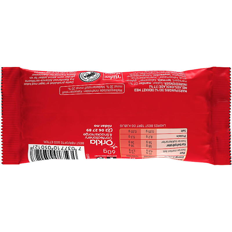 Nidar Julemarsipan gris 60 g m/sjokolade Nidar