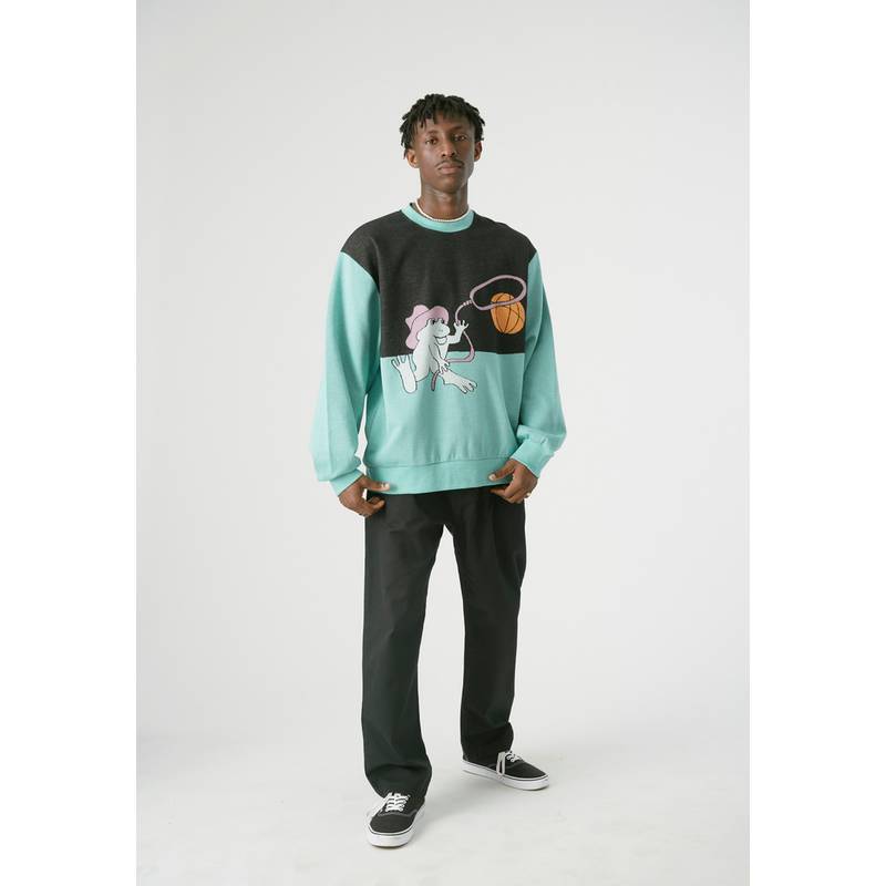 Cleptomanicx Playoffs Sweatshirt Herren