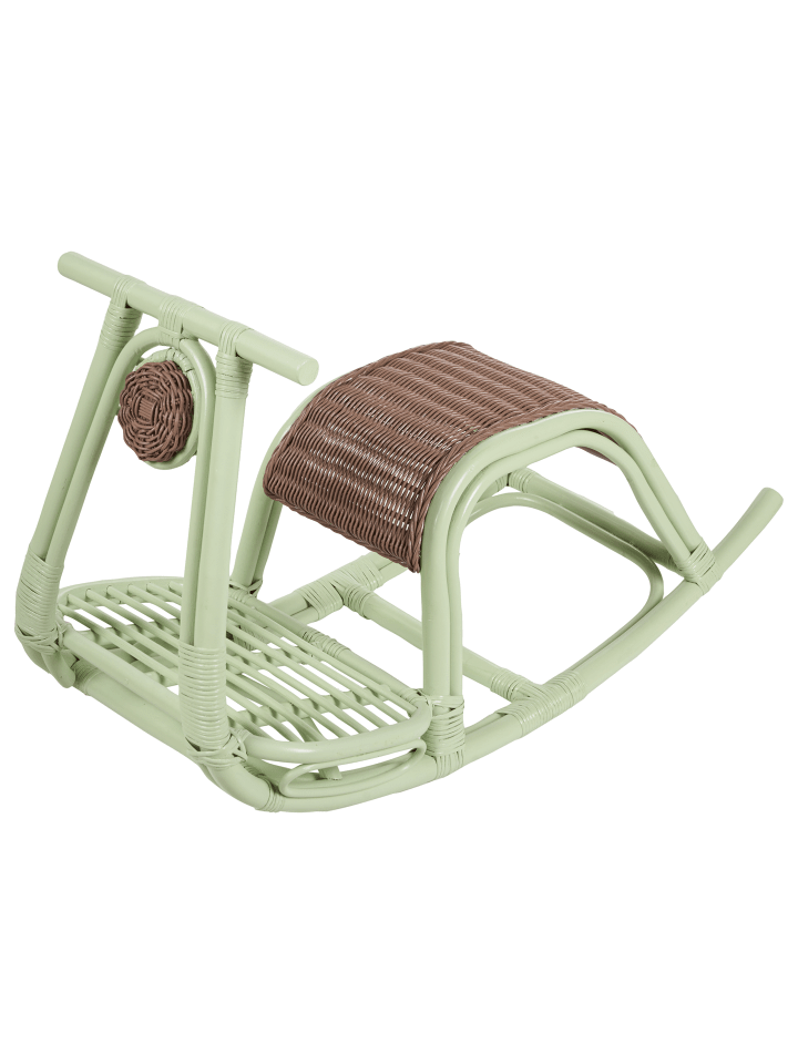 Beliani Kindersessel ASPRIA in Grün/Braun - (W) 42 x (H) 53 x (L) 85 cm günstig kaufen onesize