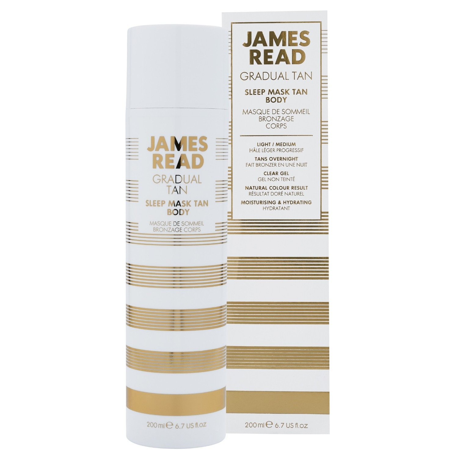 Overnight Tan Sleep Mask Tan Body