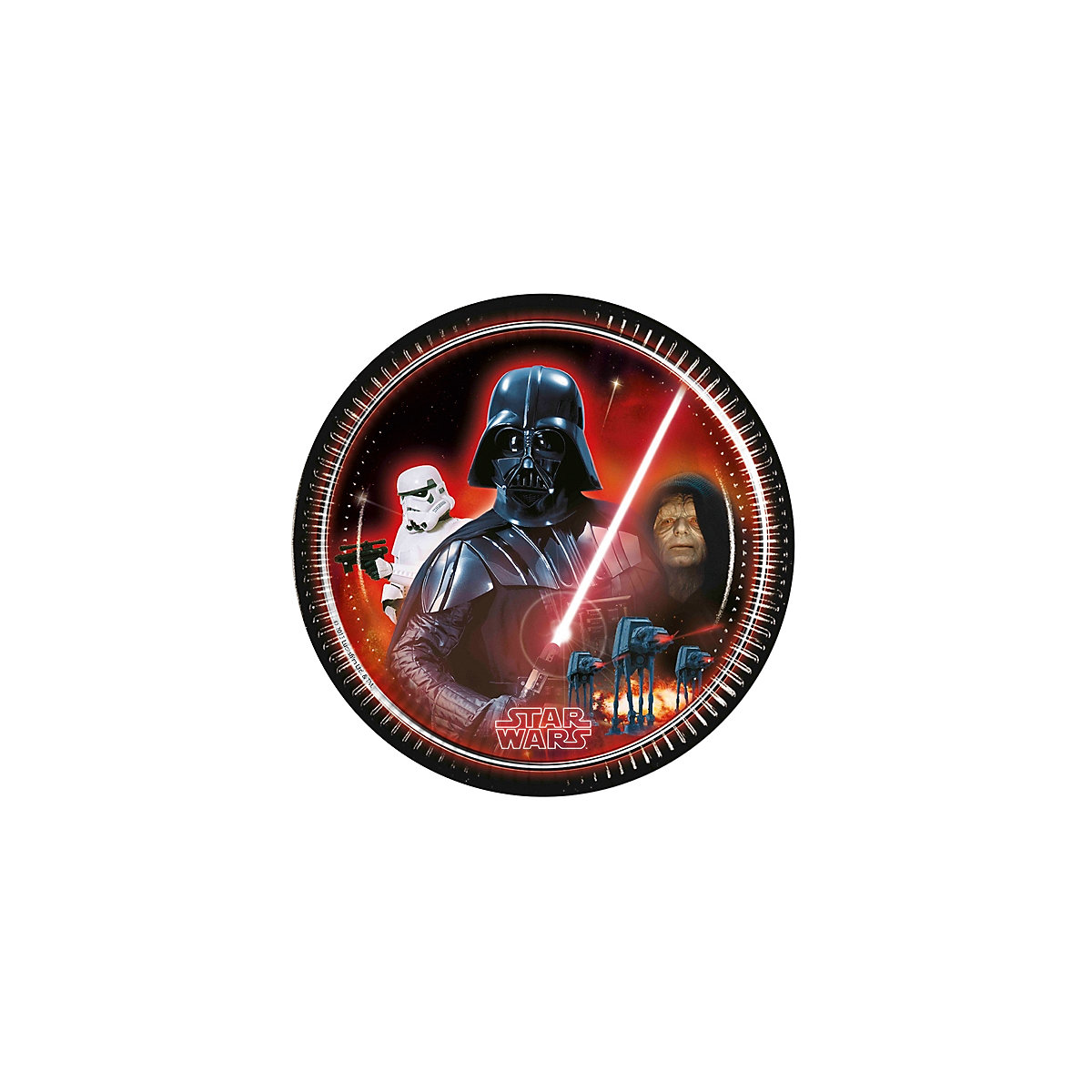Papp-Partyteller Star Wars, Ø 23 cm, 8 Stück