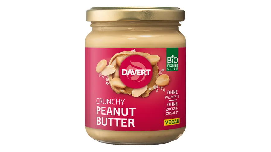 Davert Bio Crunchy Peanut Butter 250 g