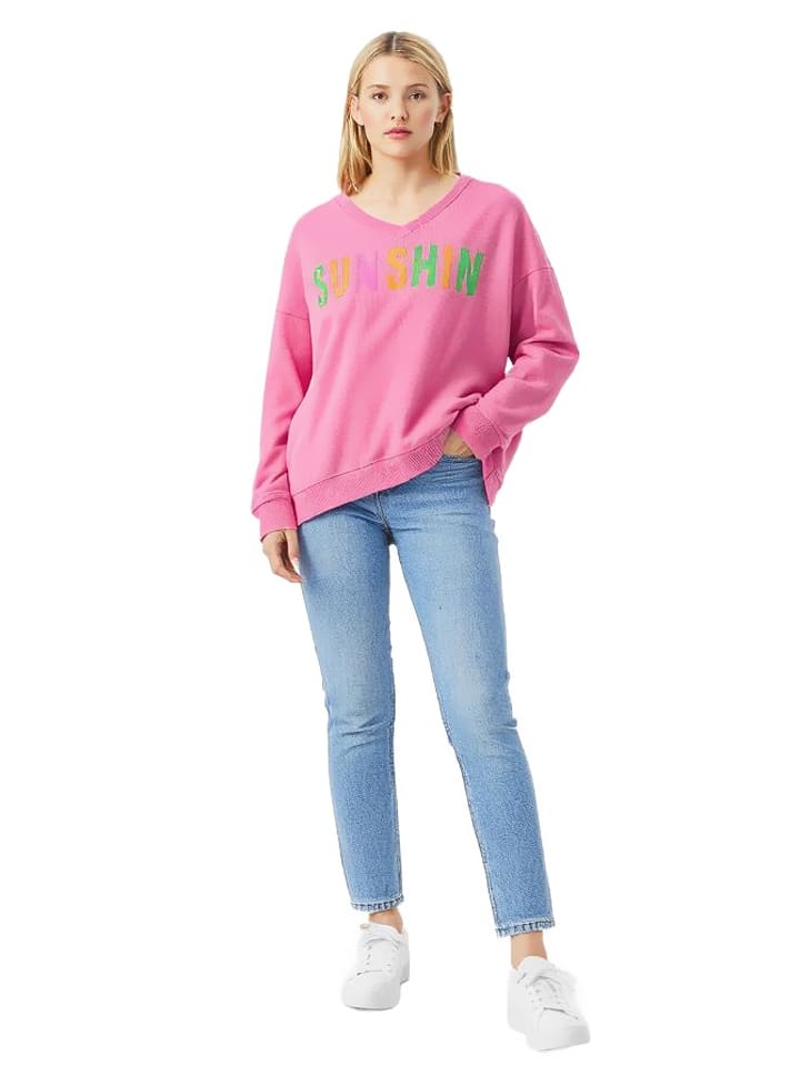 miss goodlife Sweatshirt in Pink günstig kaufen
