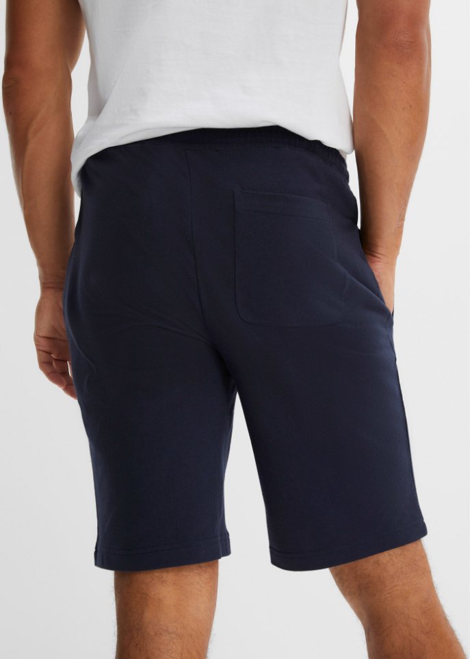 Sweat-Shorts mit recyceltem Polyester (2er Pack)