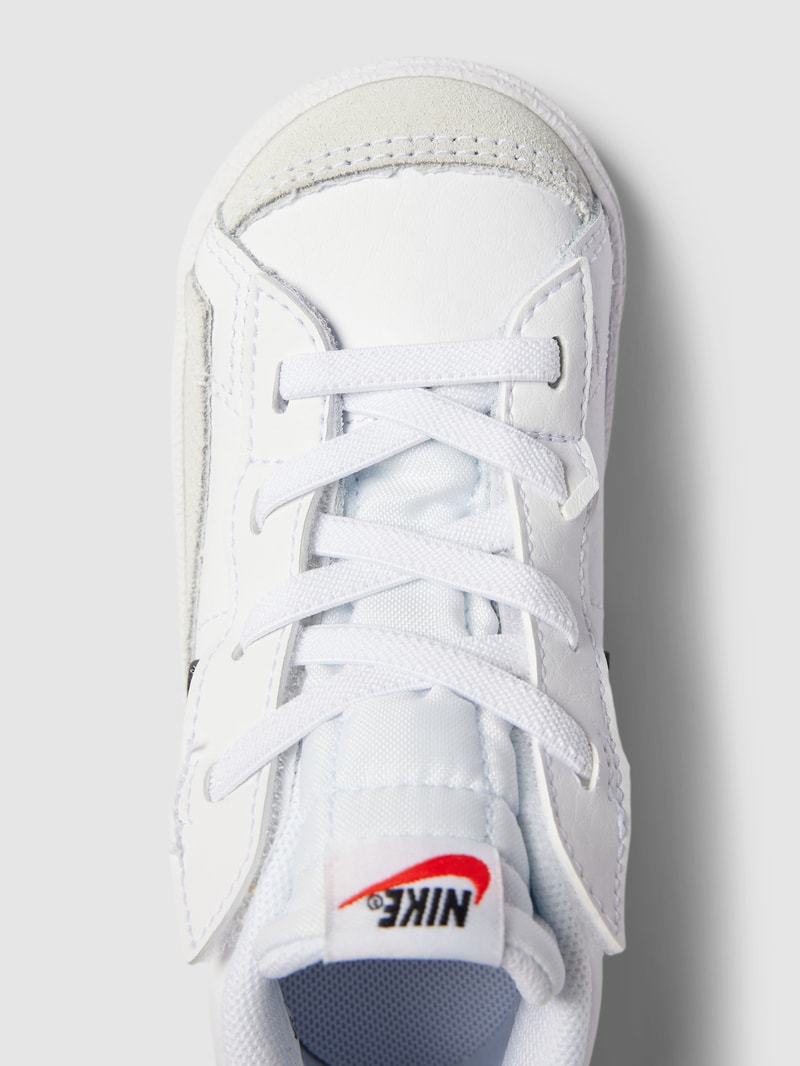 High-Top-Sneaker mit Label-Details Modell 'BLAZER' in weiß