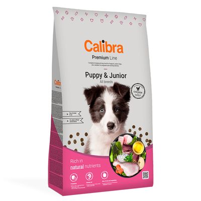 Calibra Dog Premium Line Puppy & Junior Huhn