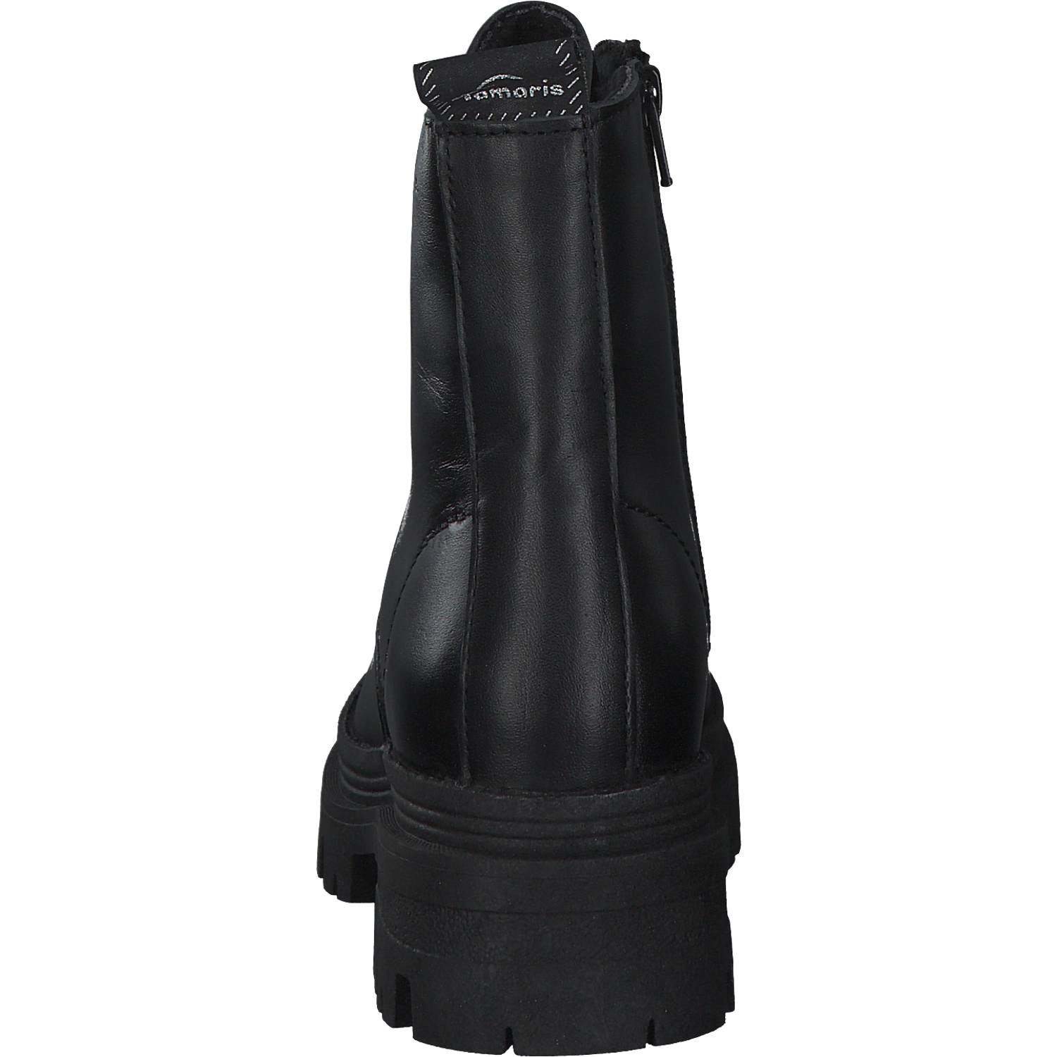 Tamaris 25240, Schnürstiefeletten, Damen, BLACK LEATHER