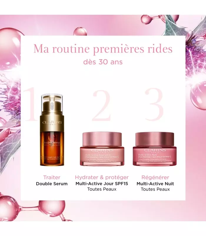 MULTI-ACTIVE JOUR SPF 15 Crème lissante, booster d'éclat - Toutes Peaux