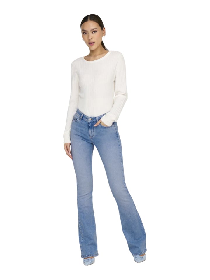 ONLY Jeans ONLBLUSH MID FLARED TAI198 flared in Blau günstig kaufen