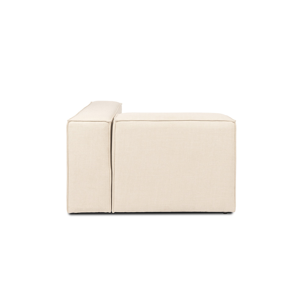 Home Deluxe Modulares Sofa VERONA Rechtes Ecksofa - beige