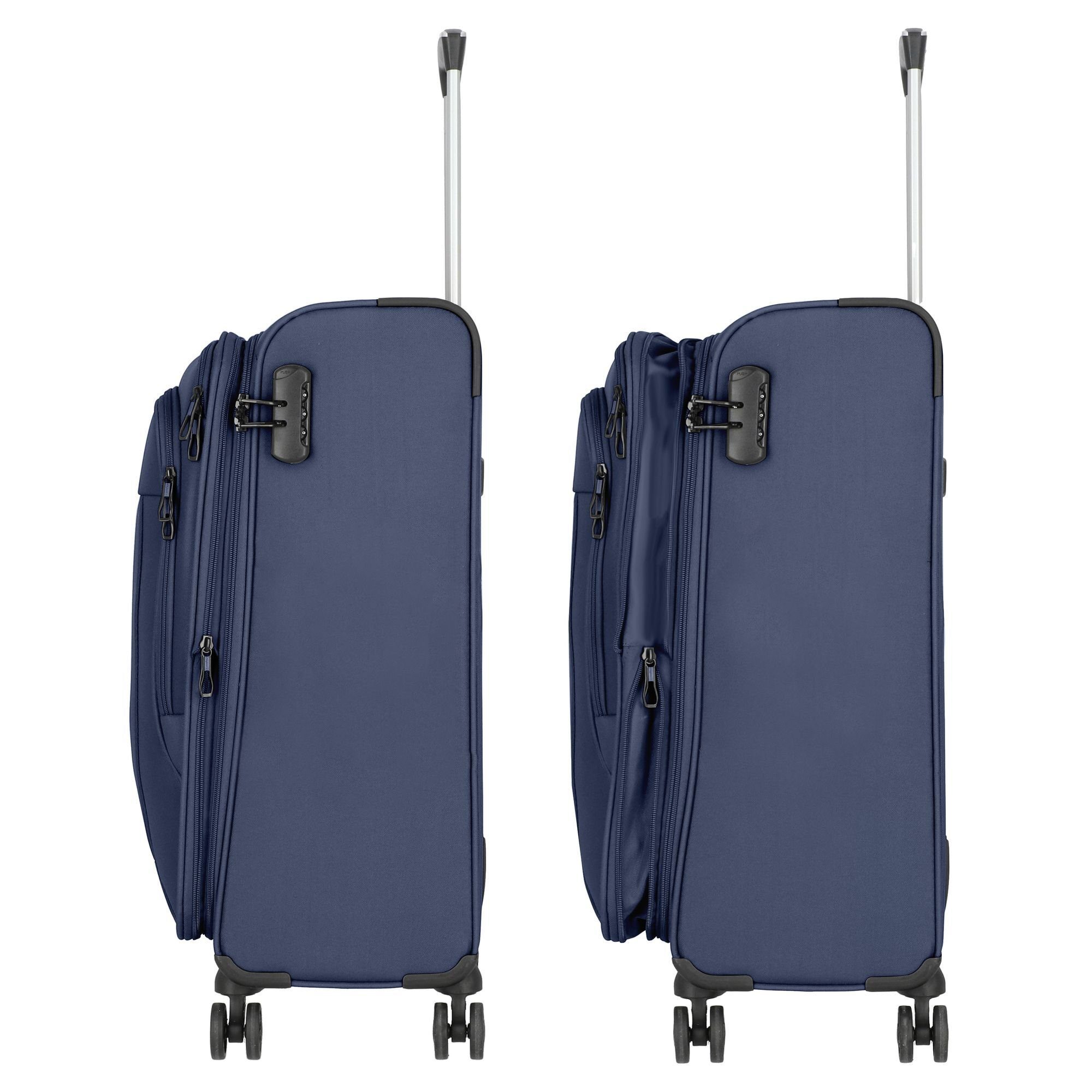 Franky Handgepäck-Trolley Melbourne 3.0, 4 Rollen, Polyester