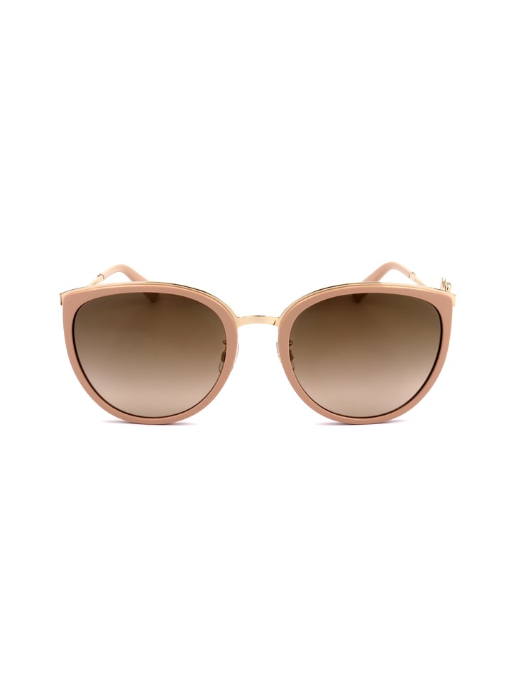 Swarovski Damen-Sonnenbrille in Rosa-Gold/ Khaki günstig kaufen 60