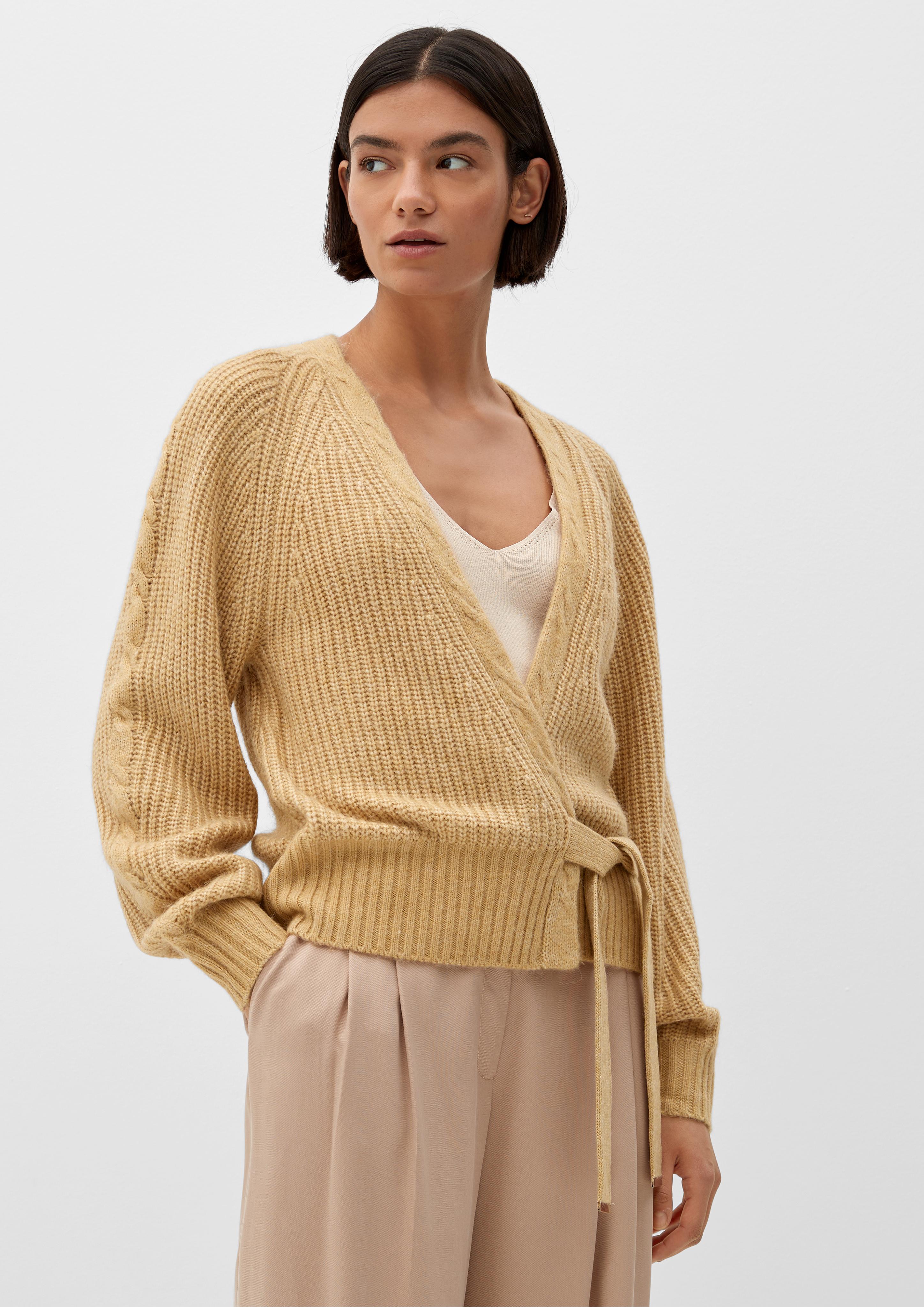 Wickeljacke mit Wollmix  2118294-8325