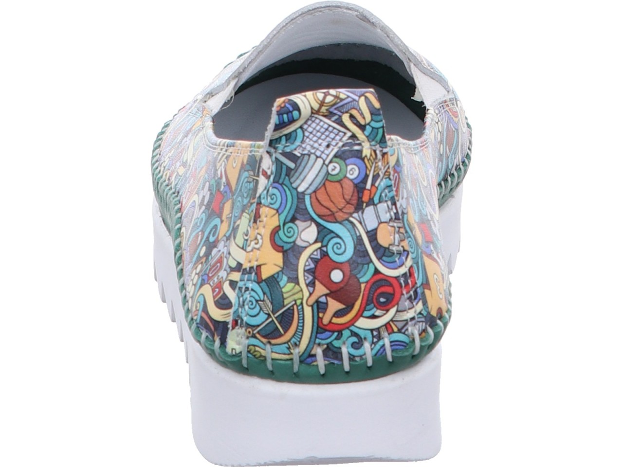 GEMINI Sportliche Slipper grün