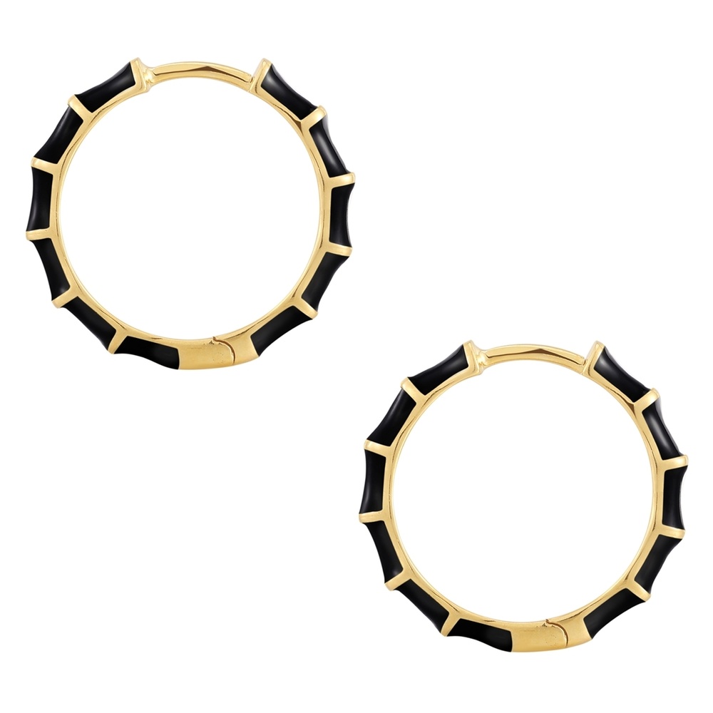 Glanzstücke München Boucles doreilles Argent sterling en Or jaune Boucles d'oreilles