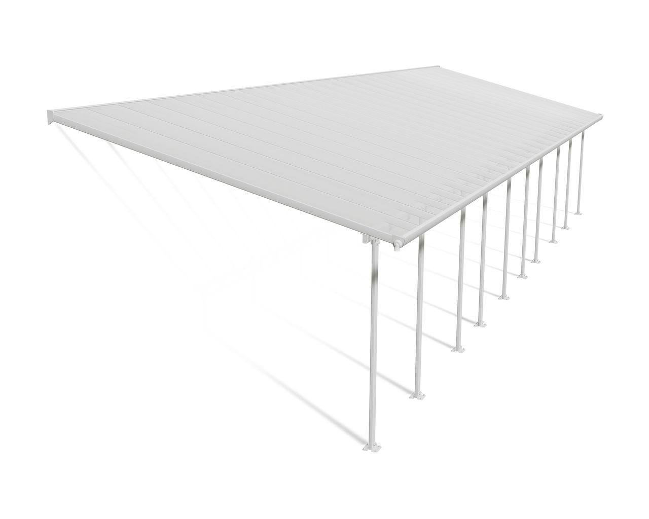 Canopia by Palram Terrassendach Feria 1457x380cm Weiss