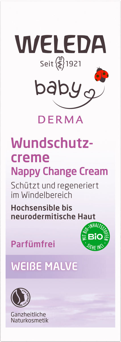 Wundschutzcreme Baby Derma weiße Malve, 50 ml