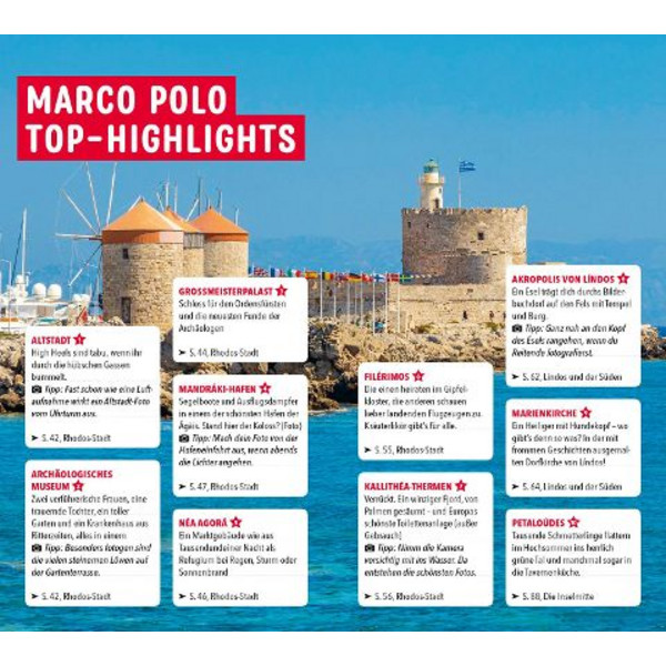 MARCO POLO REISEFÜHRER RHODOS